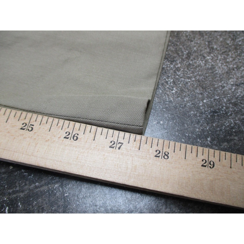 Brooks Brothers Pants 32x32 Beige Wool Viscose Acetate Flat Front Straight Leg - Picture 11 of 16